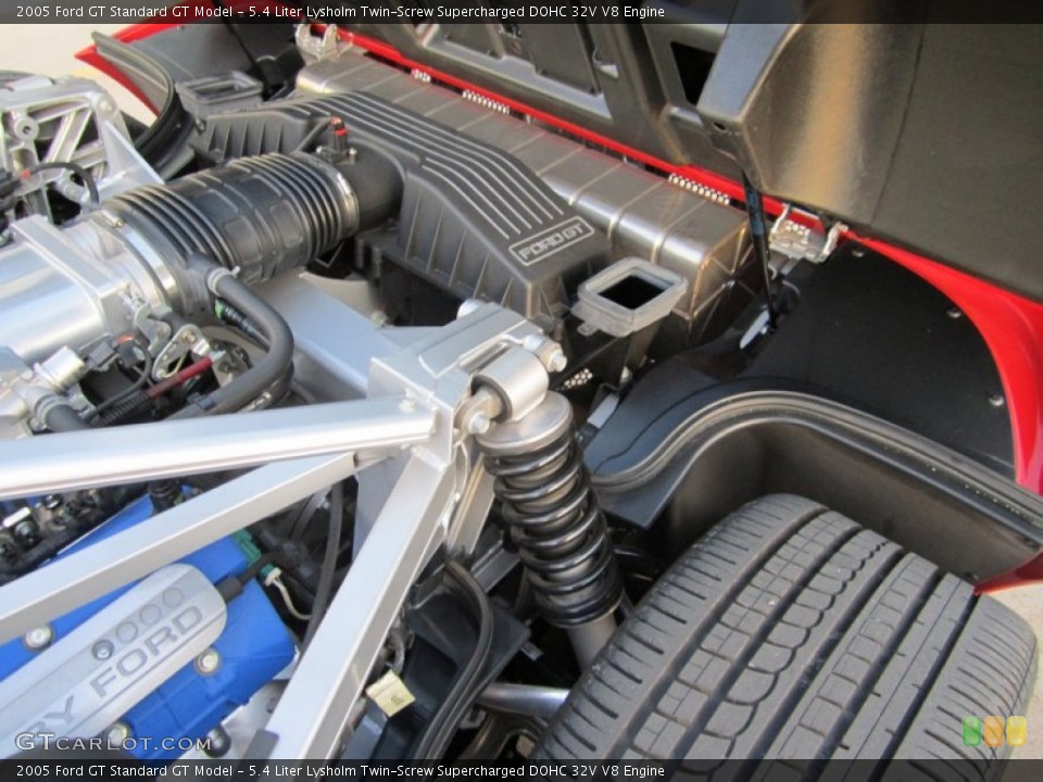5.4 Liter Lysholm Twin-Screw Supercharged DOHC 32V V8 Engine for the 2005 Ford GT #69955372