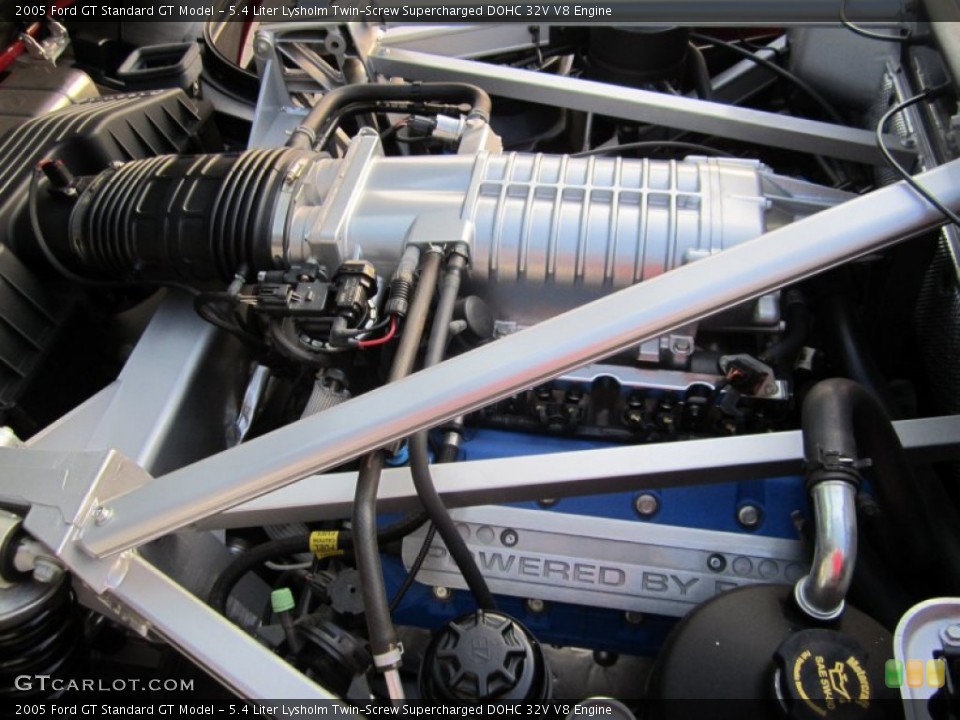 5.4 Liter Lysholm Twin-Screw Supercharged DOHC 32V V8 Engine for the 2005 Ford GT #69955398