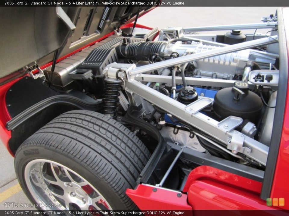 5.4 Liter Lysholm Twin-Screw Supercharged DOHC 32V V8 Engine for the 2005 Ford GT #69955411