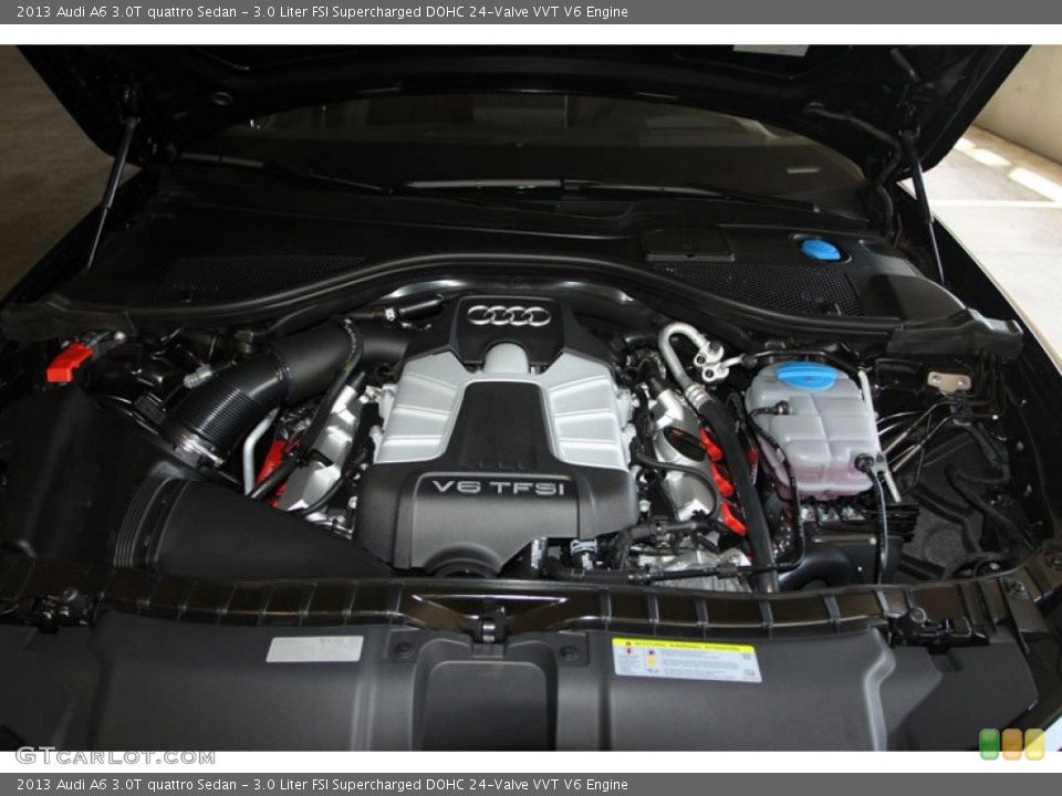 3.0 Liter FSI Supercharged DOHC 24-Valve VVT V6 Engine for the 2013 Audi A6 #69961288
