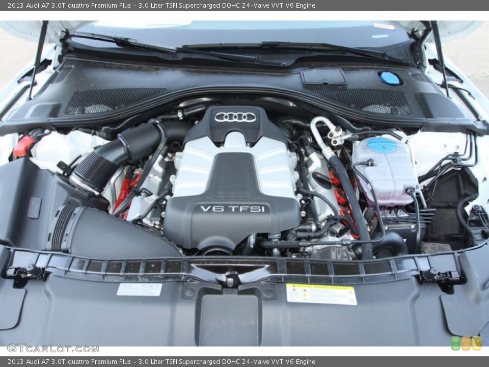 3.0 Liter TSFI Supercharged DOHC 24-Valve VVT V6 Engine for the 2013 Audi A7 #69961714