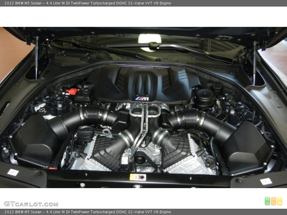 4.4 Liter M DI TwinPower Turbocharged DOHC 32-Valve VVT V8 Engine for the 2013 BMW M5 #69971860