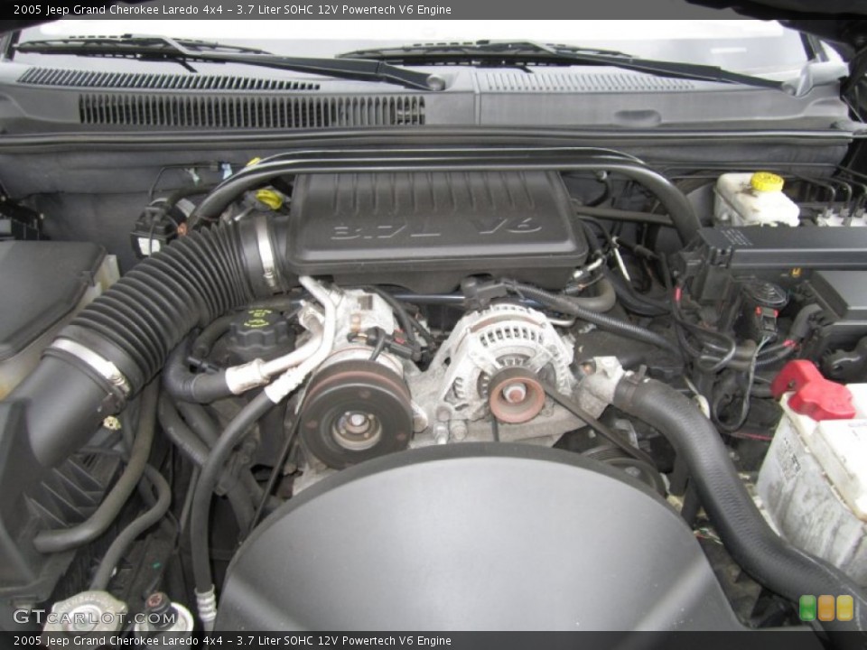 3.7 Liter SOHC 12V Powertech V6 Engine for the 2005 Jeep Grand Cherokee #69974425
