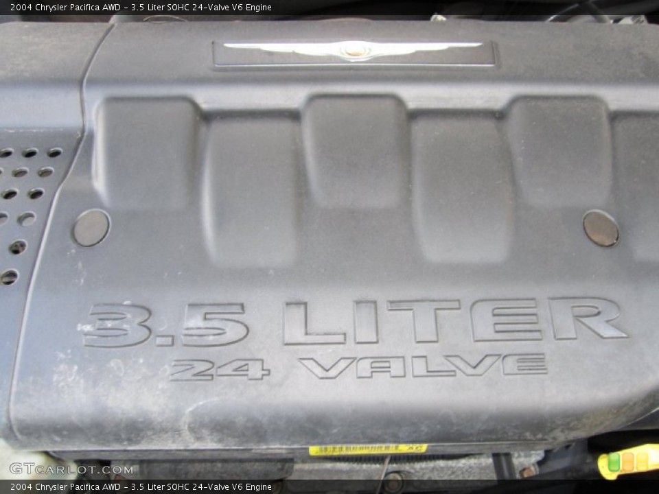 3.5 Liter SOHC 24-Valve V6 Engine for the 2004 Chrysler Pacifica #69974764