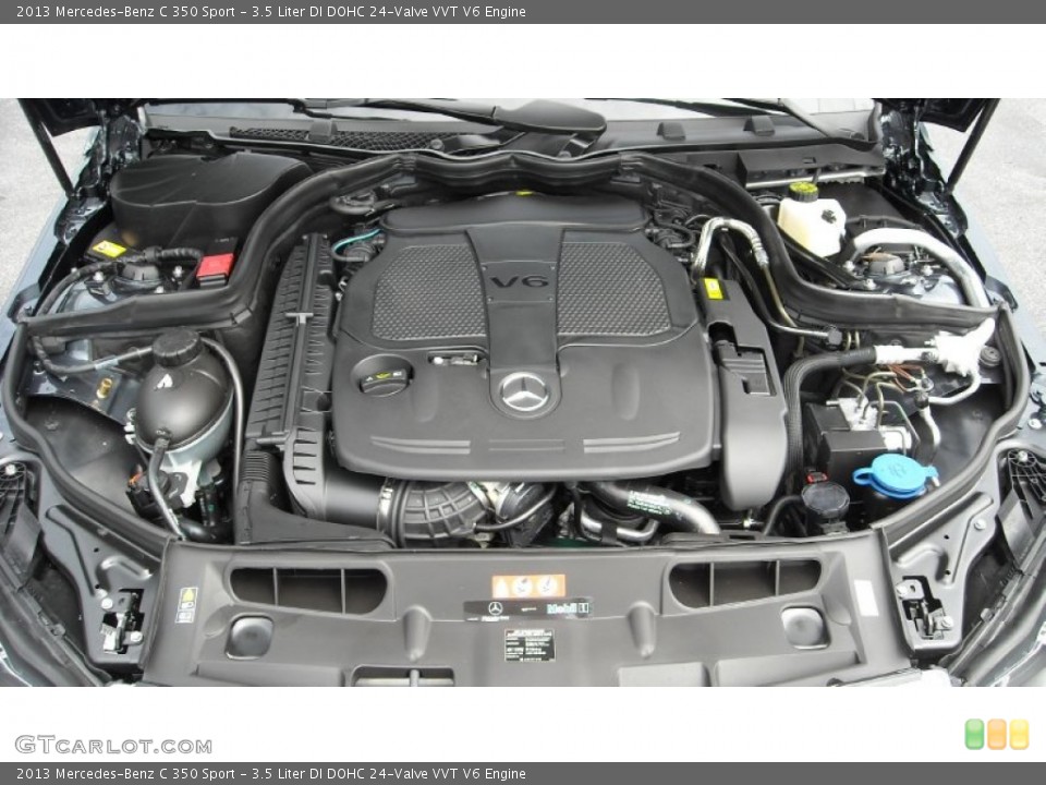 3.5 Liter DI DOHC 24-Valve VVT V6 Engine for the 2013 Mercedes-Benz C #69982588