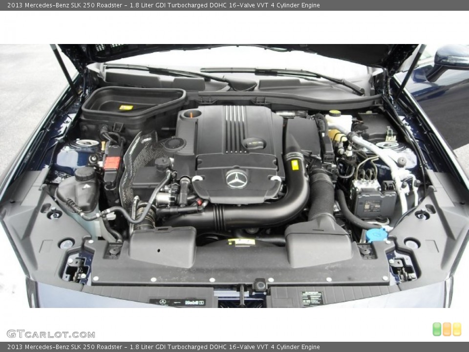 1.8 Liter GDI Turbocharged DOHC 16-Valve VVT 4 Cylinder Engine for the 2013 Mercedes-Benz SLK #69983248