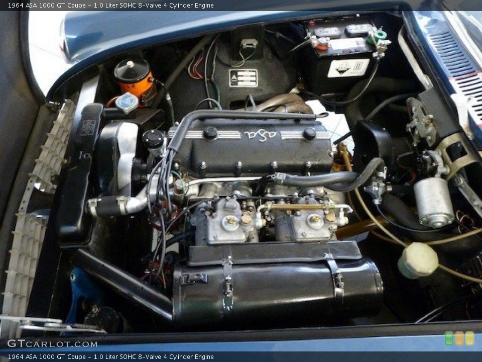 1.0 Liter SOHC 8-Valve 4 Cylinder Engine for the 1964 ASA 1000 GT #69985618
