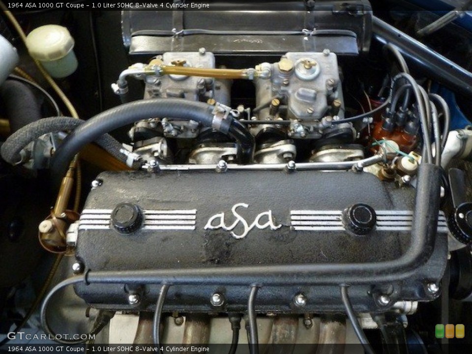 1.0 Liter SOHC 8-Valve 4 Cylinder Engine for the 1964 ASA 1000 GT #69985634