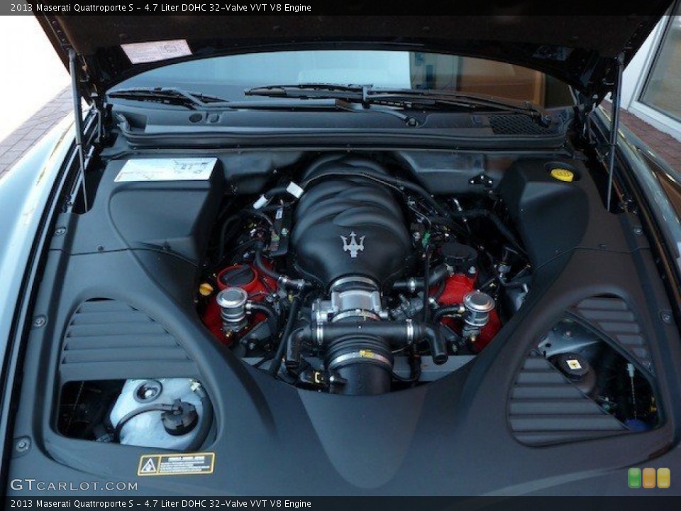 4.7 Liter DOHC 32-Valve VVT V8 Engine for the 2013 Maserati Quattroporte #69986134