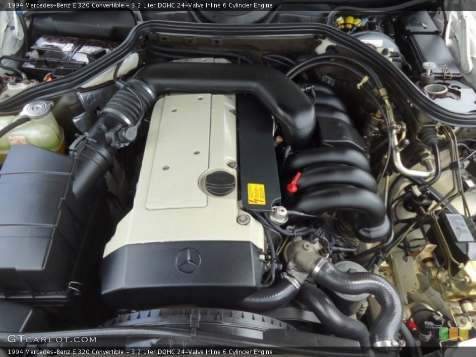 3.2 Liter DOHC 24-Valve Inline 6 Cylinder Engine for the 1994 Mercedes-Benz E #69991882