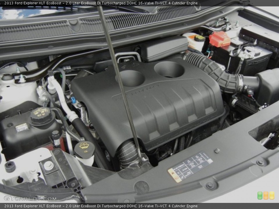 2.0 Liter EcoBoost DI Turbocharged DOHC 16-Valve Ti-VCT 4 Cylinder Engine for the 2013 Ford Explorer #69999922