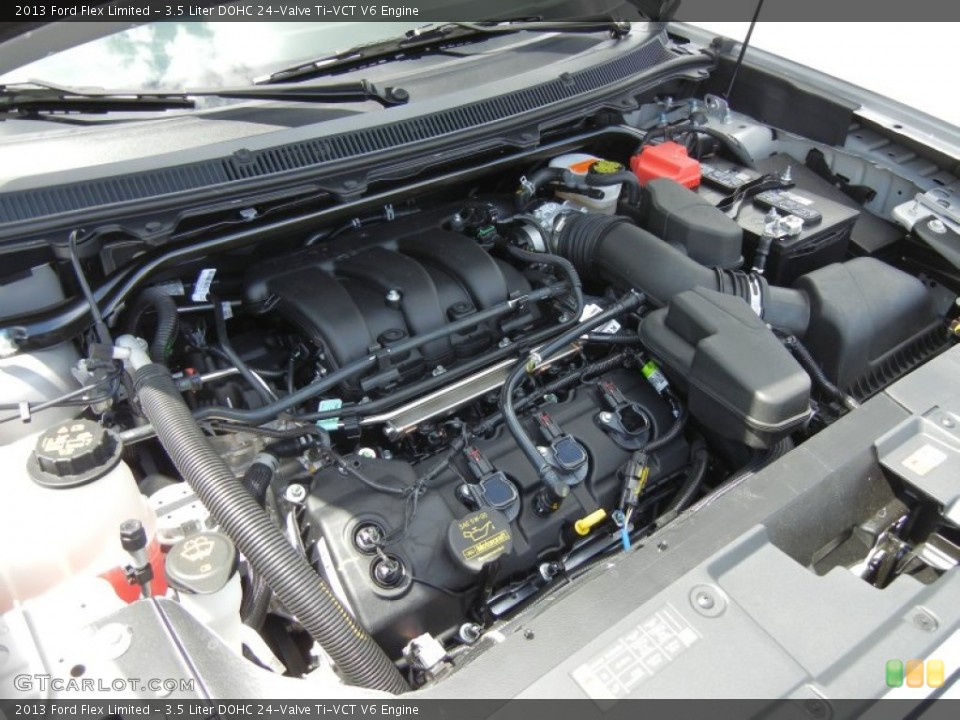 3.5 Liter DOHC 24-Valve Ti-VCT V6 Engine for the 2013 Ford Flex #70000715