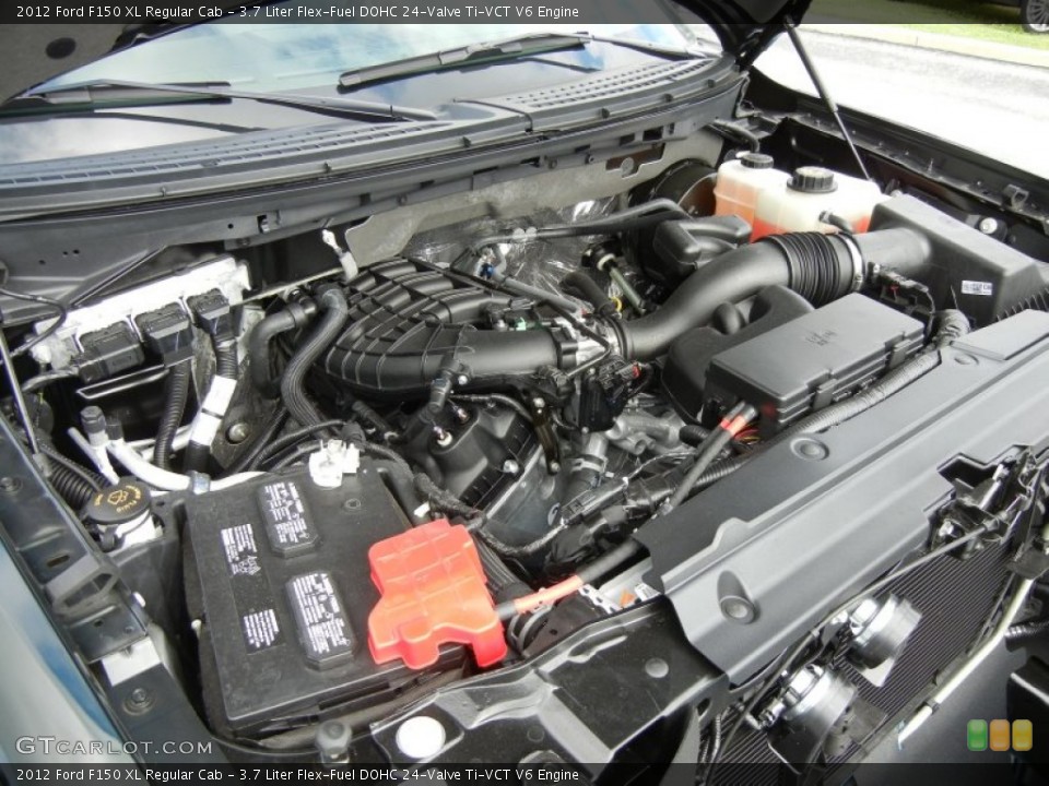 3.7 Liter Flex-Fuel DOHC 24-Valve Ti-VCT V6 Engine for the 2012 Ford F150 #70001492
