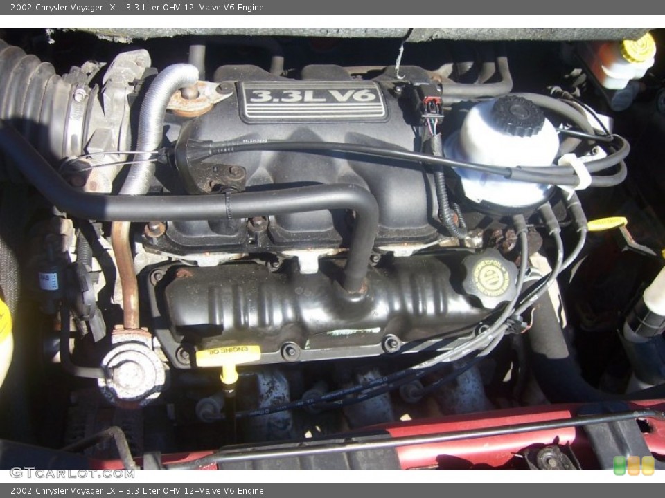 3.3 Liter OHV 12-Valve V6 Engine for the 2002 Chrysler Voyager #70004233
