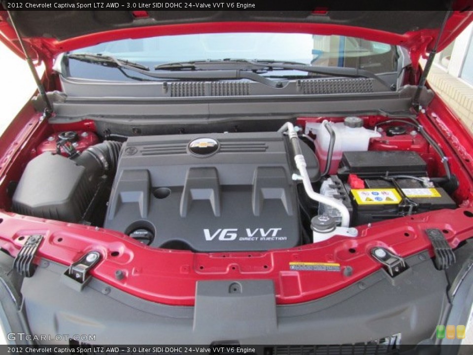 3.0 Liter SIDI DOHC 24-Valve VVT V6 Engine for the 2012 Chevrolet Captiva Sport #70006187