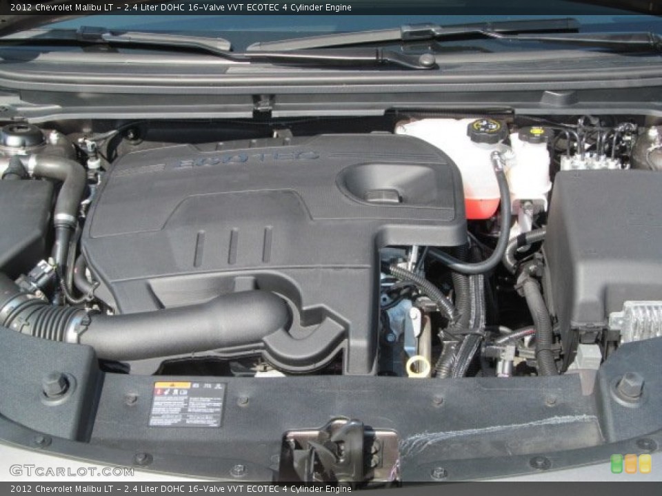 2.4 Liter DOHC 16-Valve VVT ECOTEC 4 Cylinder Engine for the 2012 Chevrolet Malibu #70006625