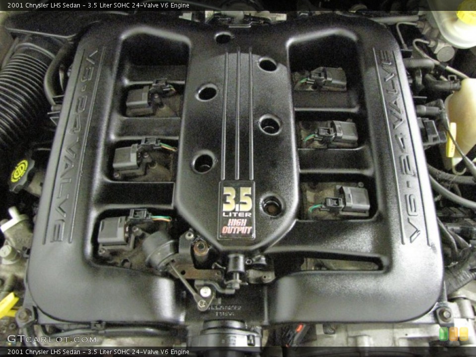 3.5 Liter SOHC 24-Valve V6 2001 Chrysler LHS Engine