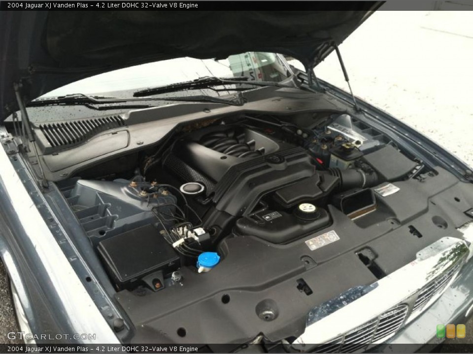 4.2 Liter DOHC 32-Valve V8 2004 Jaguar XJ Engine