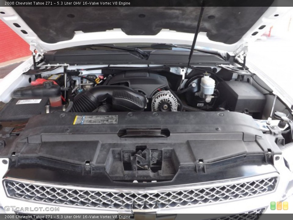 5.3 Liter OHV 16-Valve Vortec V8 Engine for the 2008 Chevrolet Tahoe #70036866