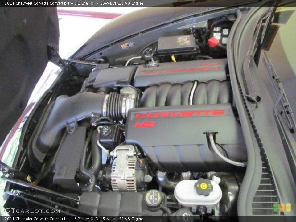 6.2 Liter OHV 16-Valve LS3 V8 Engine for the 2011 Chevrolet Corvette #70054109