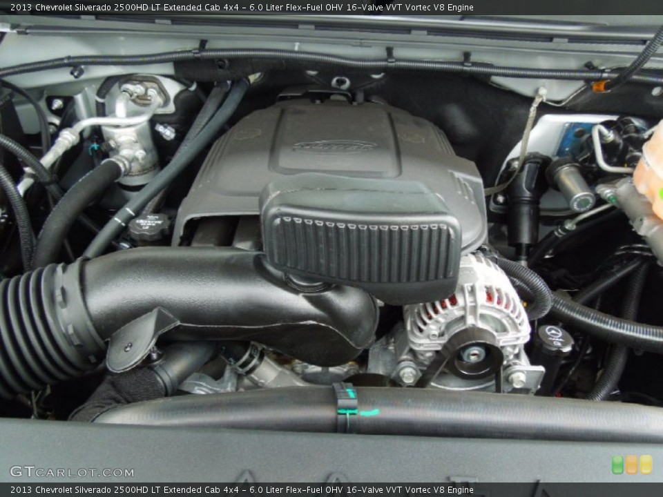 6.0 Liter Flex-Fuel OHV 16-Valve VVT Vortec V8 Engine for the 2013 Chevrolet Silverado 2500HD #70072236