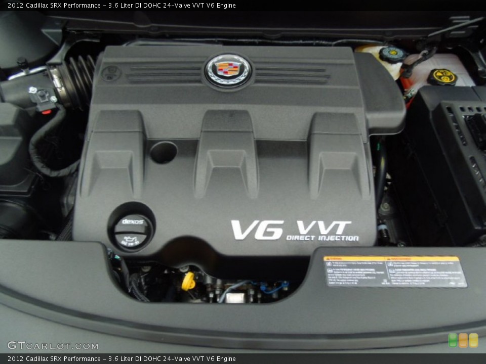 3.6 Liter DI DOHC 24-Valve VVT V6 Engine for the 2012 Cadillac SRX #70074308