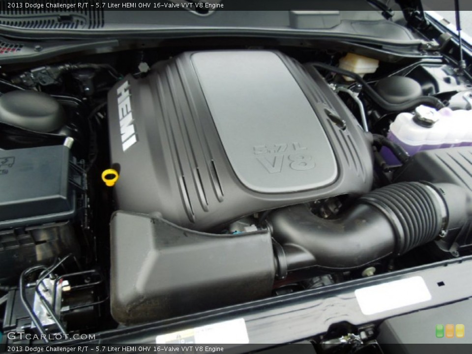 5.7 Liter HEMI OHV 16-Valve VVT V8 Engine for the 2013 Dodge Challenger #70075754