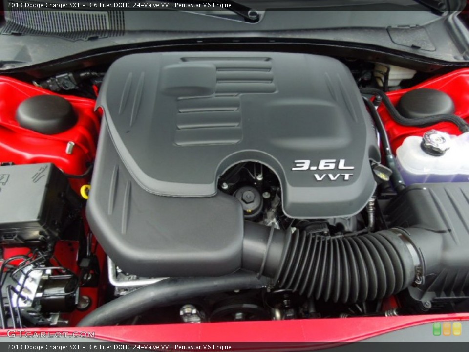 3.6 Liter DOHC 24-Valve VVT Pentastar V6 Engine for the 2013 Dodge Charger #70076594