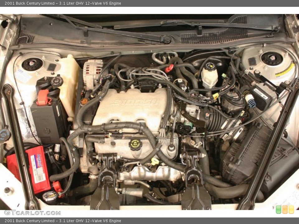 3.1 Liter OHV 12-Valve V6 Engine for the 2001 Buick Century #70078221