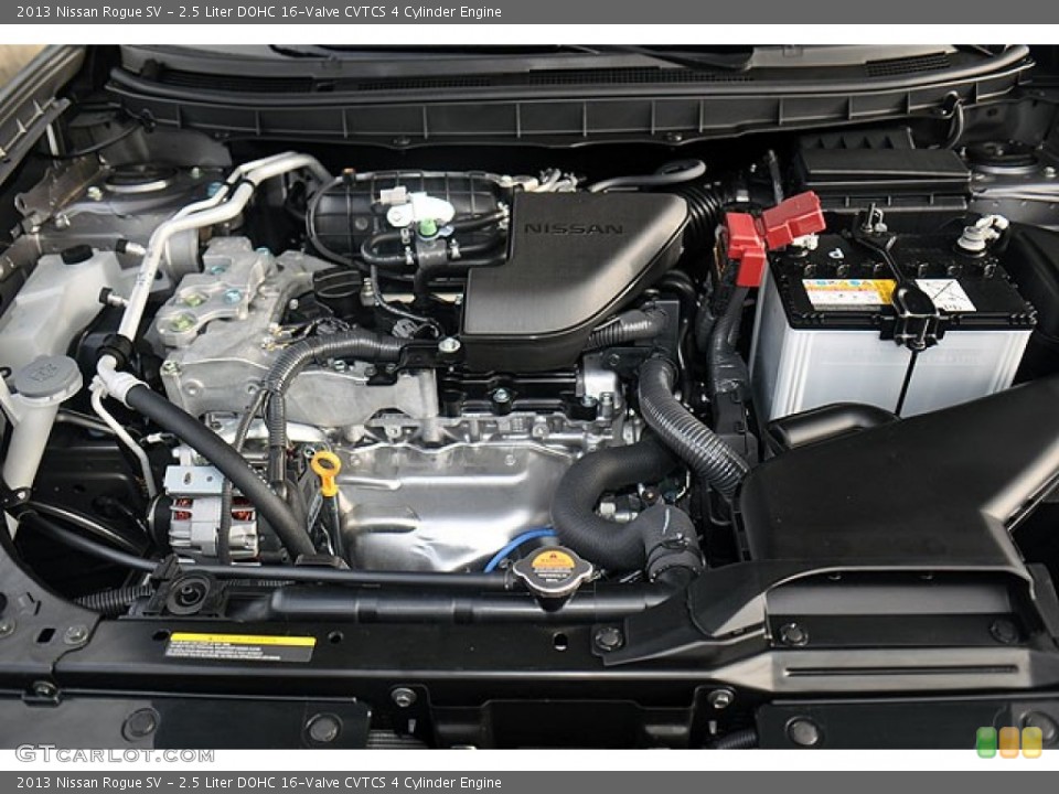2.5 Liter DOHC 16-Valve CVTCS 4 Cylinder Engine for the 2013 Nissan Rogue #70084724