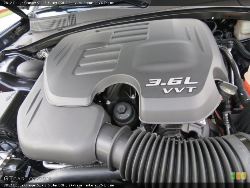 3.6 Liter DOHC 24-Valve Pentastar V6 Engine for the 2012 Dodge Charger #70088451