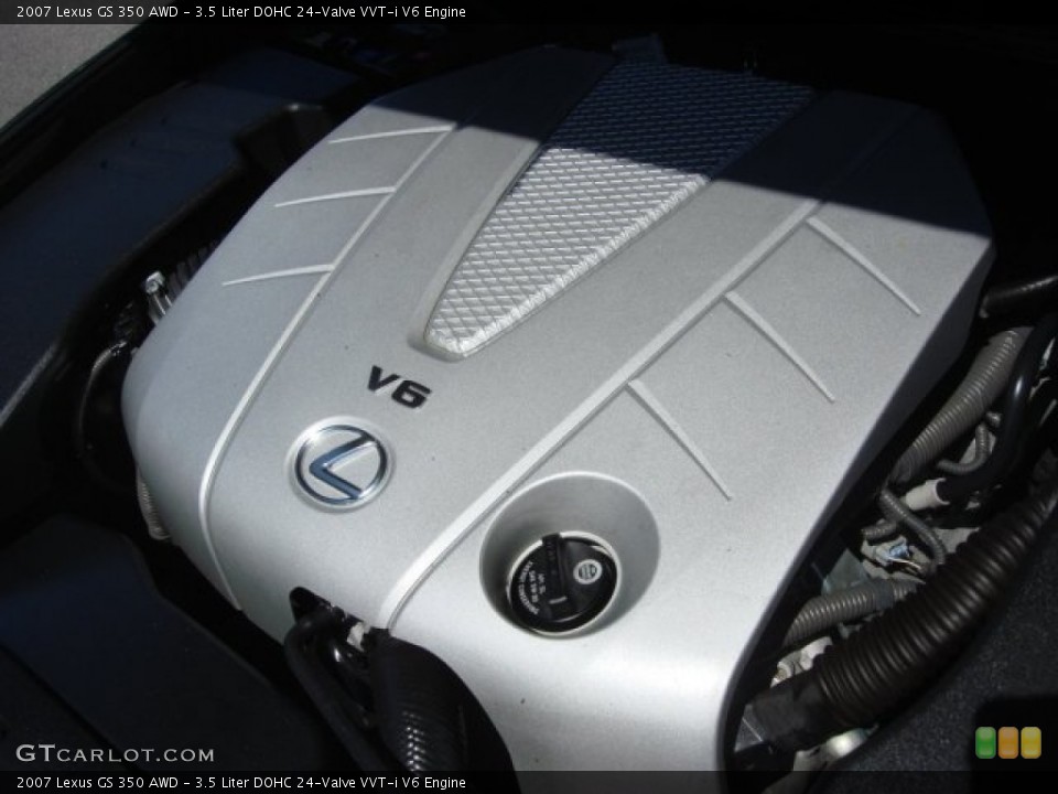 3.5 Liter DOHC 24-Valve VVT-i V6 Engine for the 2007 Lexus GS #70088898