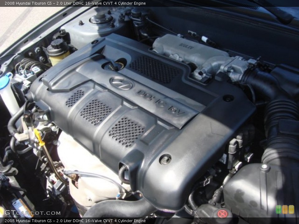 2.0 Liter DOHC 16-Valve CVVT 4 Cylinder Engine for the 2008 Hyundai Tiburon #70090648