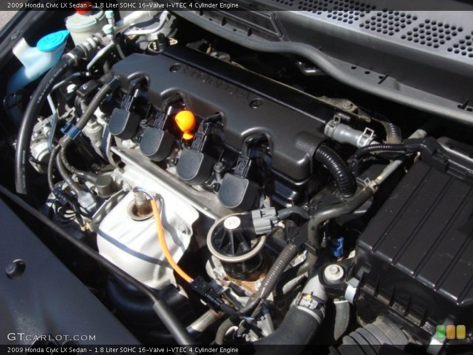 1.8 Liter SOHC 16-Valve i-VTEC 4 Cylinder Engine for the 2009 Honda Civic #70090842