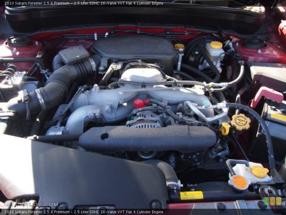 2.5 Liter SOHC 16-Valve VVT Flat 4 Cylinder Engine for the 2010 Subaru Forester #70095492