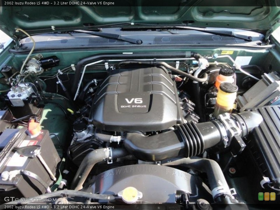 3.2 Liter DOHC 24-Valve V6 Engine for the 2002 Isuzu Rodeo #70101507