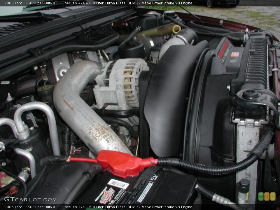 6.0 Liter Turbo Diesel OHV 32 Valve Power Stroke V8 Engine for the 2006 Ford F350 Super Duty #70102416