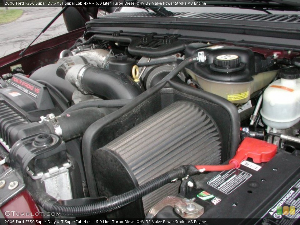 6.0 Liter Turbo Diesel OHV 32 Valve Power Stroke V8 Engine for the 2006 Ford F350 Super Duty #70102422