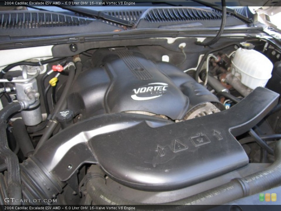 6.0 Liter OHV 16-Valve Vortec V8 Engine for the 2004 Cadillac Escalade #70107642