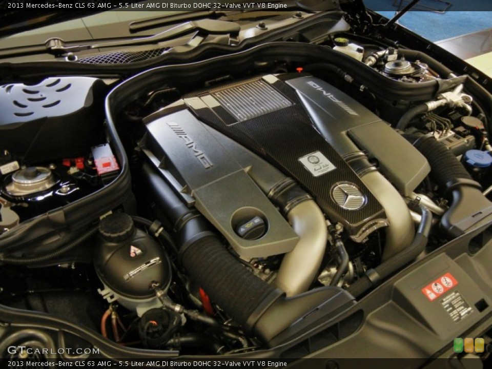 5.5 Liter AMG DI Biturbo DOHC 32-Valve VVT V8 Engine for the 2013 Mercedes-Benz CLS #70108056
