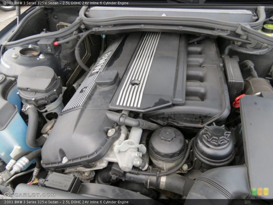 2.5L DOHC 24V Inline 6 Cylinder Engine for the 2003 BMW 3 Series #70113807