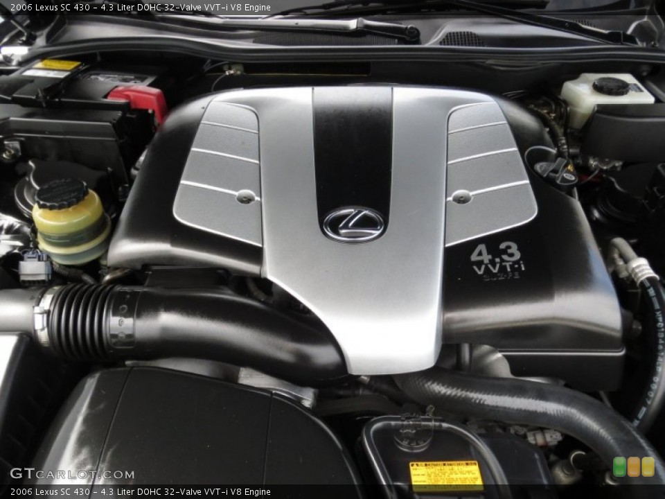 4.3 Liter DOHC 32-Valve VVT-i V8 Engine for the 2006 Lexus SC #70115354