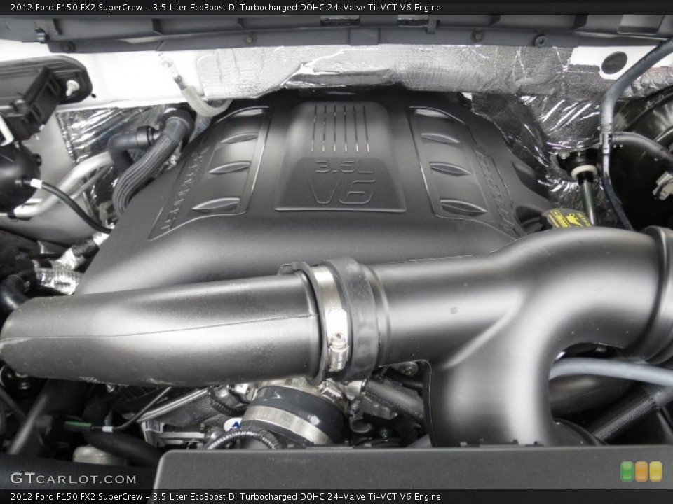 3.5 Liter EcoBoost DI Turbocharged DOHC 24-Valve Ti-VCT V6 2012 Ford F150 Engine