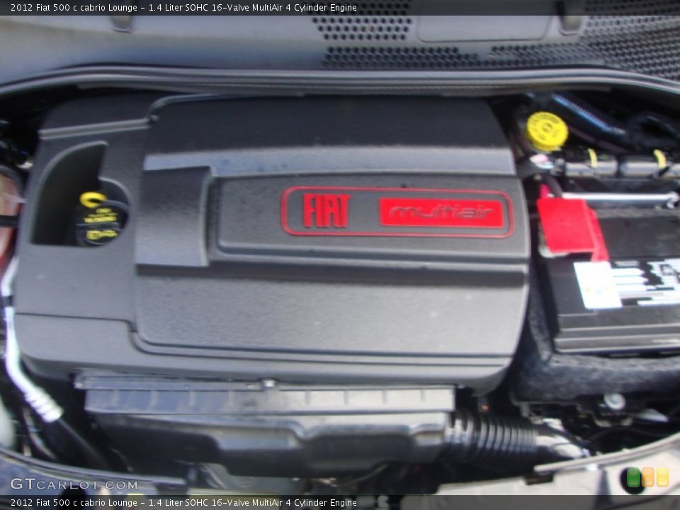 1.4 Liter SOHC 16-Valve MultiAir 4 Cylinder Engine for the 2012 Fiat 500 #70123257