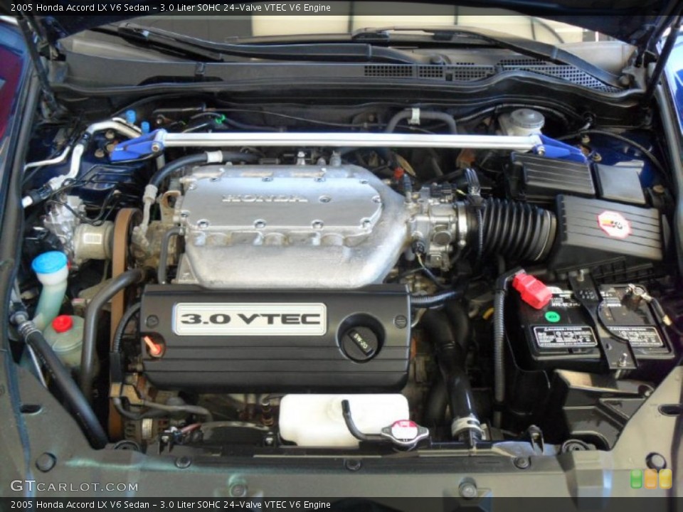 3.0 Liter SOHC 24-Valve VTEC V6 Engine for the 2005 Honda Accord #70125414