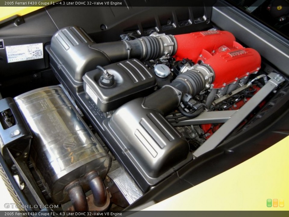 4.3 Liter DOHC 32-Valve V8 Engine for the 2005 Ferrari F430 #70142976