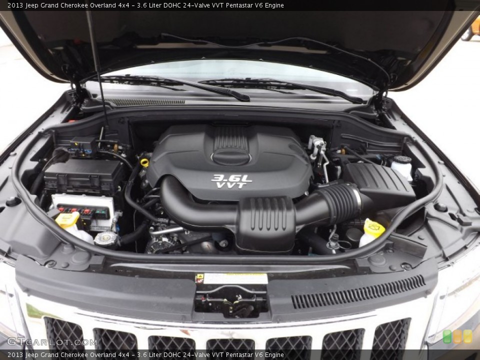 3.6 Liter DOHC 24-Valve VVT Pentastar V6 Engine for the 2013 Jeep Grand Cherokee #70146359