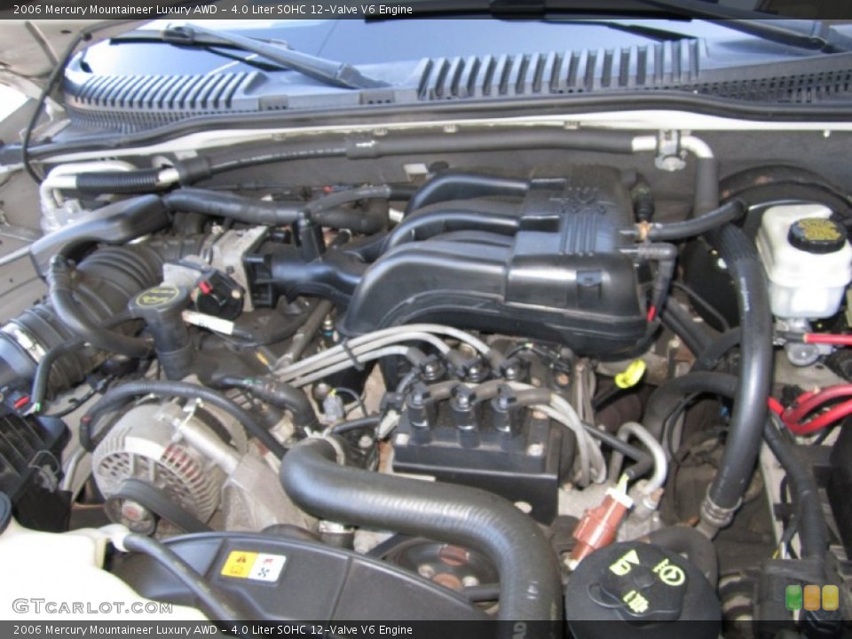 4.0 Liter SOHC 12-Valve V6 Engine for the 2006 Mercury Mountaineer #70158191
