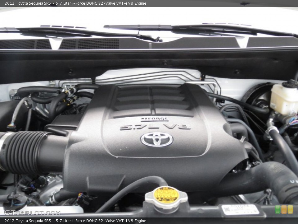 5.7 Liter i-Force DOHC 32-Valve VVT-i V8 Engine for the 2012 Toyota Sequoia #70169723