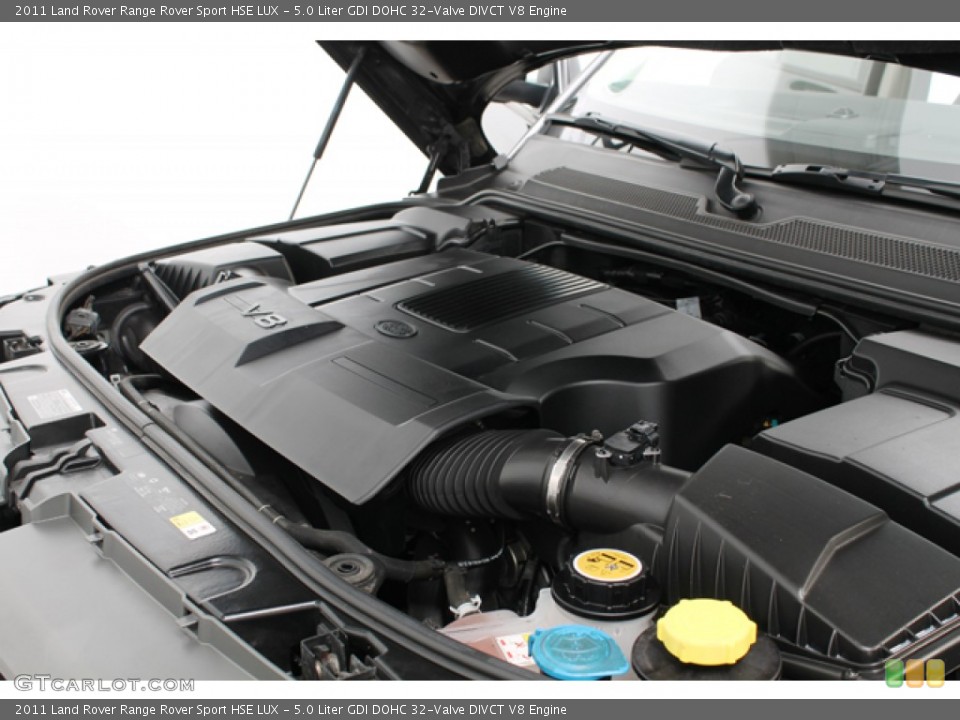 5.0 Liter GDI DOHC 32-Valve DIVCT V8 Engine for the 2011 Land Rover Range Rover Sport #70171610